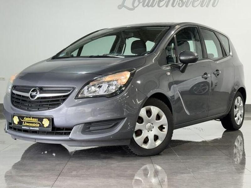Gebraucht Opel Meriva Edition 120 PS (88 kW) 2014 Karbon silber/shiny grey ( Van / Kleinbus