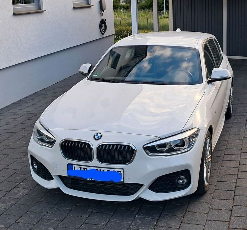 Weiß Gebraucht 2018 BMW 116 M Sport Kleinwagen | 16.200 € (Fairer Preis) - Bild 1/4