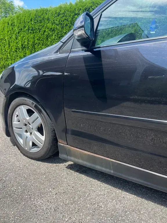 Gebraucht VW Polo Comfortline 69 PS (50 kW) 2009 Schwarz Kleinwagen