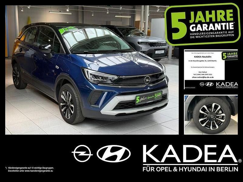 Gebraucht Opel Crossland X Elegance 110 PS (80 kW) 2022 Nautic blau SUV