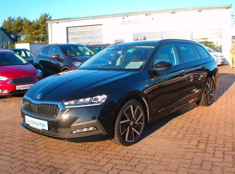 Gebraucht Skoda Octavia Clever 150 PS (110 kW) 2021 Schwarz Kombi