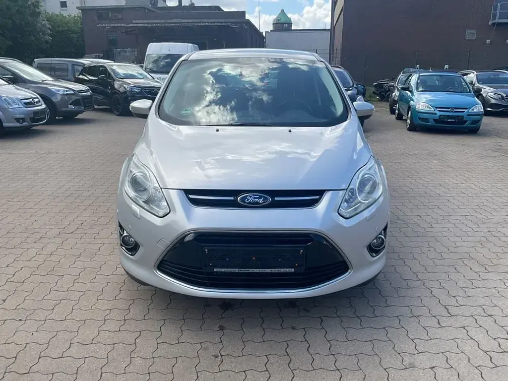 Gebraucht Ford C-MAX Titanium 125 PS (91 kW) 2013 Silber Van / Kleinbus