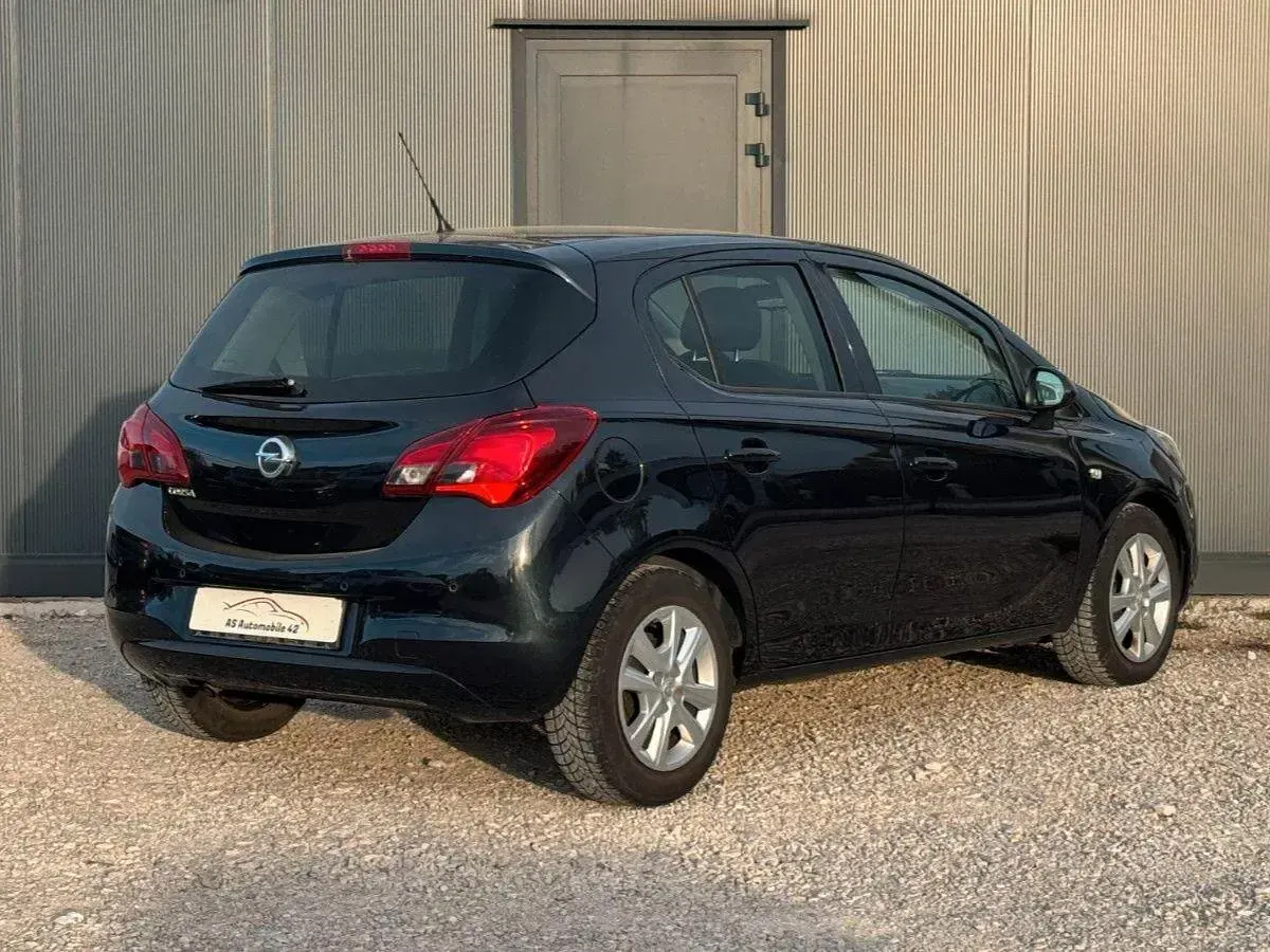 Gebraucht Opel Corsa Edition 90 PS (66 kW) 2016 Schwarz Kleinwagen