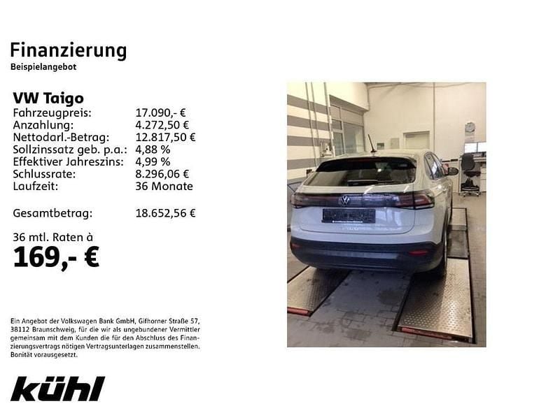 Gebraucht VW Taigo Basis 95 PS (69 kW) 2023 Grau SUV