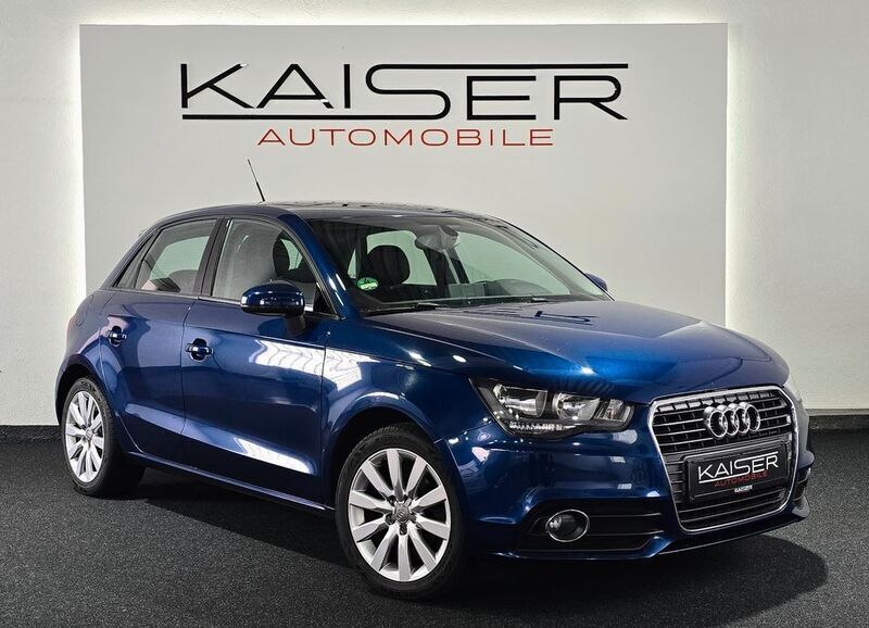 Blau Gebraucht 2013 Audi A1 Sportback Ambition Kleinwagen | 6.990 € (Etwas zu teuer) - Bild 1/4