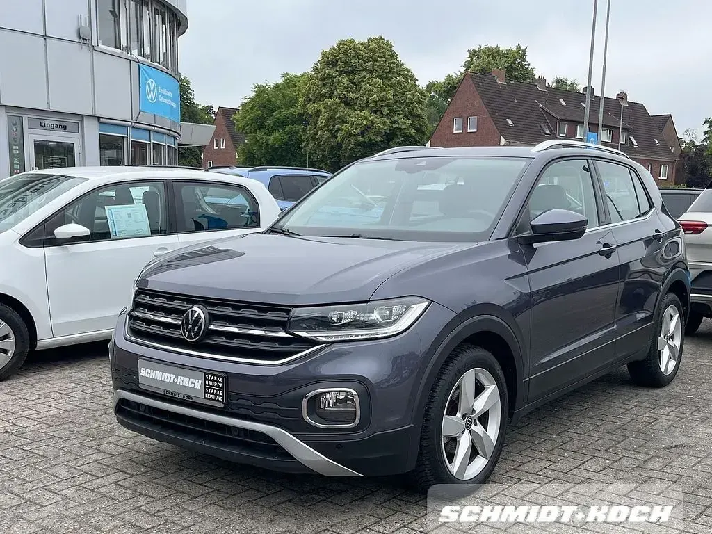 Gebraucht VW T-Cross Style 110 PS (80 kW) 2022 Rauchgrau (grau) SUV