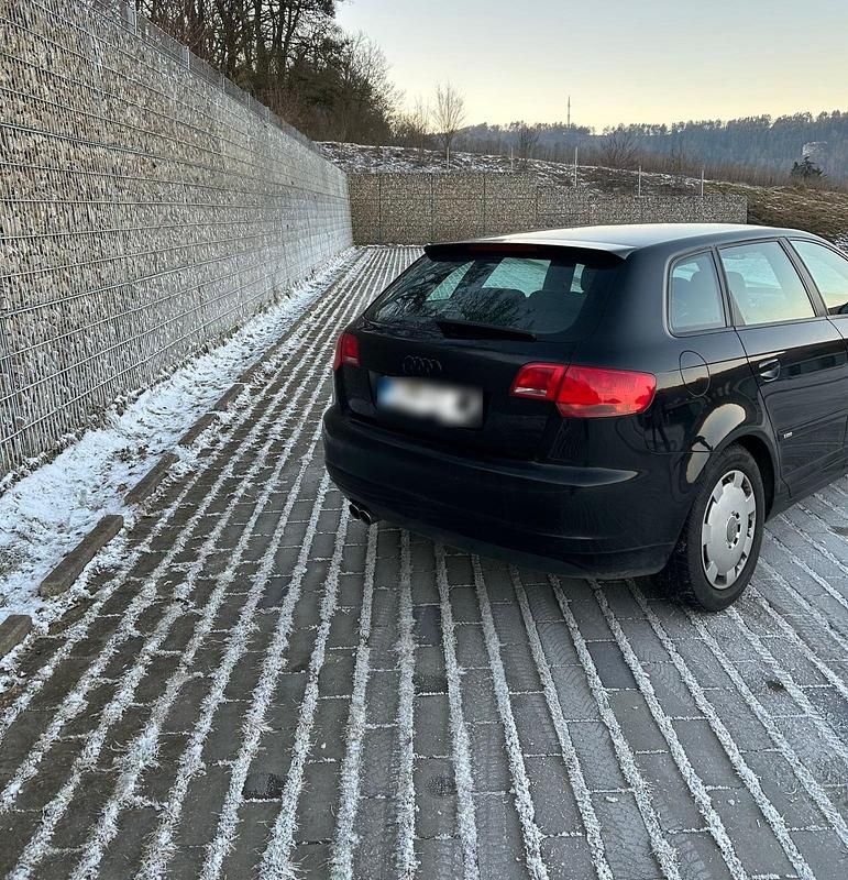 Gebraucht Audi A3 S-Line 101 PS (74 kW) 2008 Schwarz Kleinwagen
