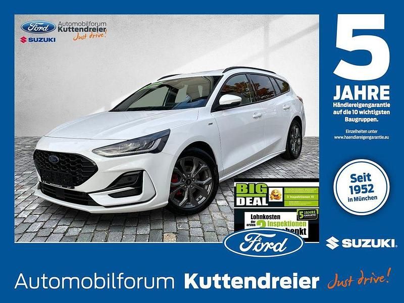 Frostweiß Gebraucht 2022 Ford Focus ST-Line Kombi | 16.320 € (Guter Preis) - Bild 1/4