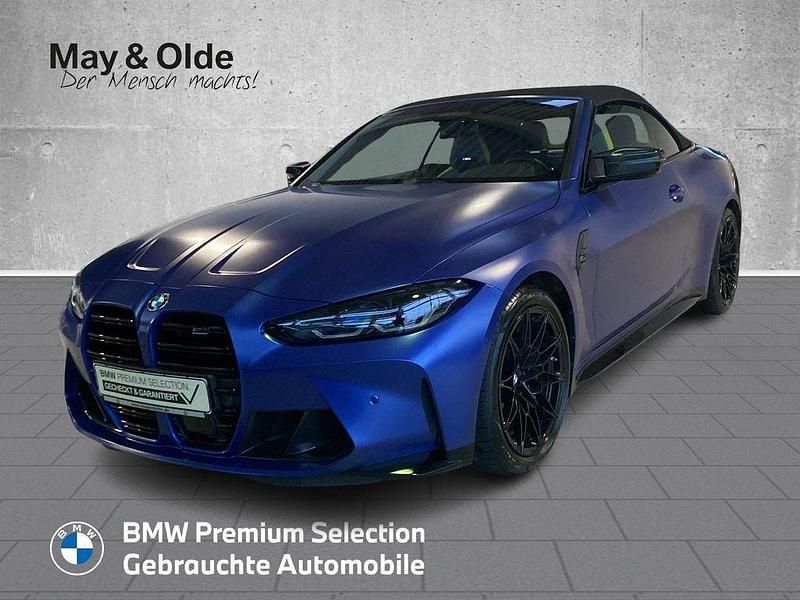 Blau Gebraucht 2022 BMW M4 Cabriolet Competition Edition Cabrio | 67.885 € (Superpreis) - Bild 1/4