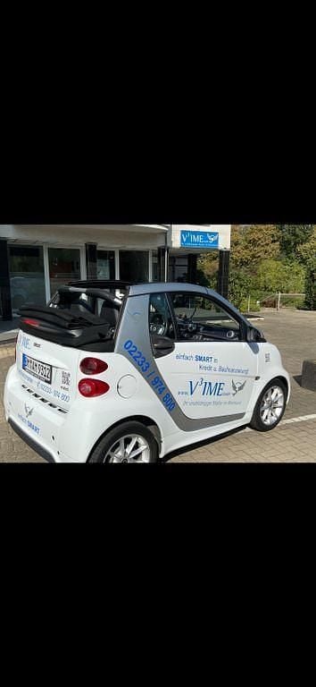 Gebraucht Smart ForTwo Cabrio Pure 71 PS (52 kW) 2013 Weiß Cabrio