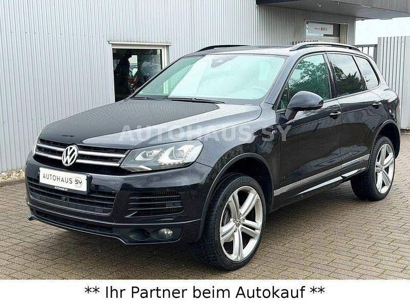 Gebraucht VW Touareg R-line Plus 245 PS (180 kW) 2012 Schwarz SUV