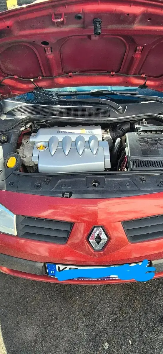 Gebraucht Renault Mégane II 116 PS (85 kW) 2003 Orange Limousine