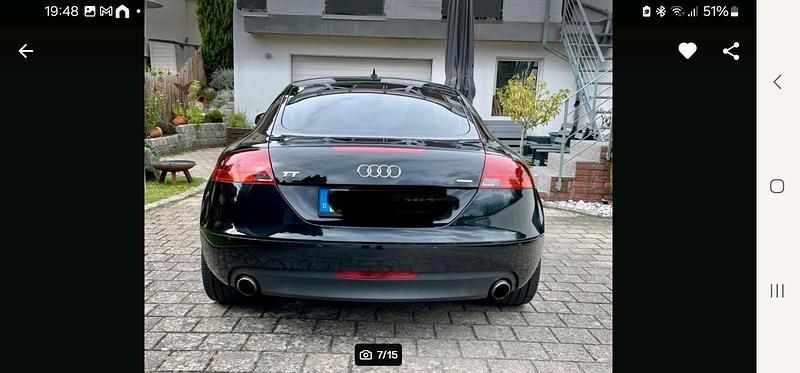 Gebraucht Audi TT 250 PS (183 kW) 2008 Schwarz Coupé