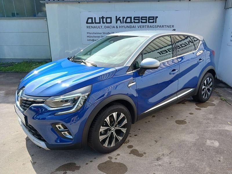 Blau Gebraucht 2023 Renault Captur Techno SUV | 20.790 € (Fairer Preis) - Bild 1/4