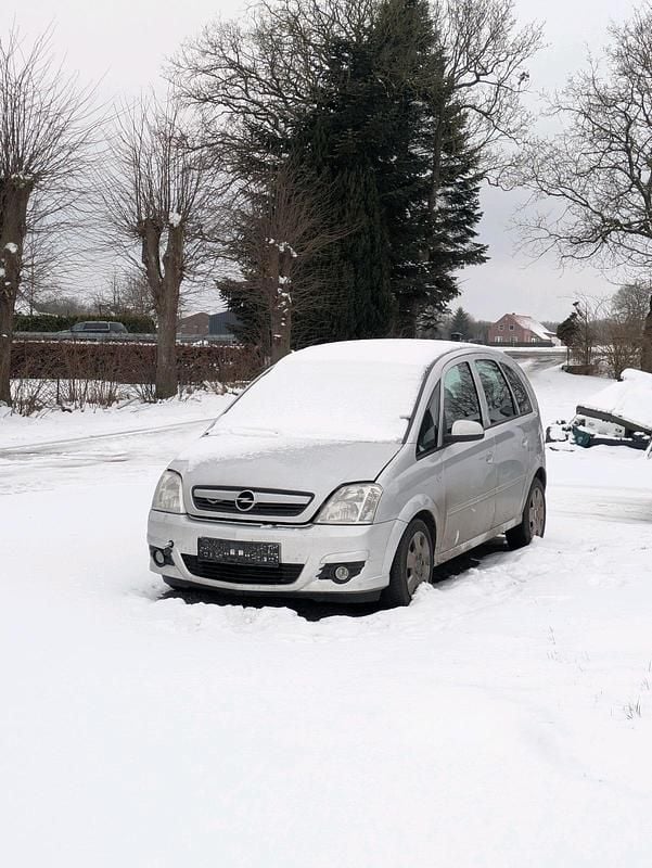 Silber Gebraucht 2003 Opel Meriva Van / Kleinbus | 450 € (Superpreis) - Bild 1/3