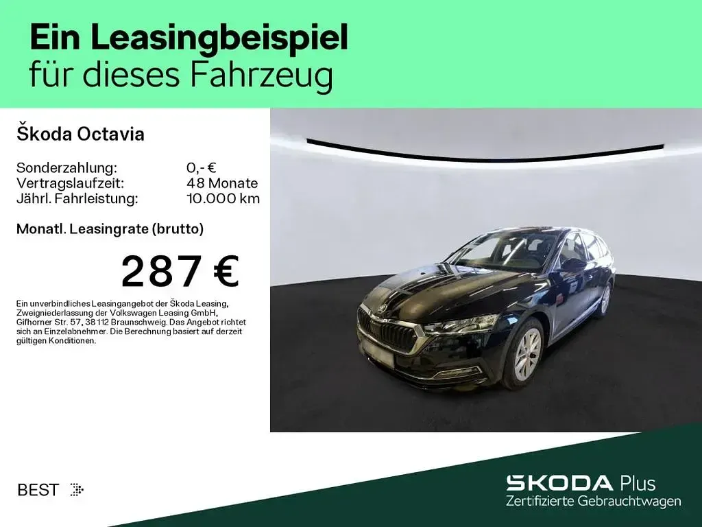 Gebraucht Skoda Octavia Style 150 PS (110 kW) 2024 Blackmagic perleffekt Kombi