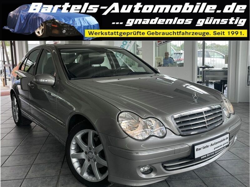 Cubanitsilber Gebraucht 2005 Mercedes C180 Elegance Limousine | 4.950 € (Etwas zu teuer) - Bild 1/4