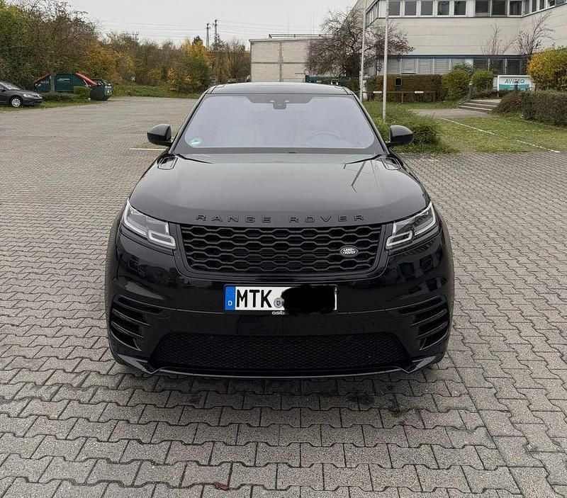 Schwarz Gebraucht 2019 Land Rover Range Rover Velar R-Dynamic SUV | 34.750 € (Etwas zu teuer) - Bild 1/4
