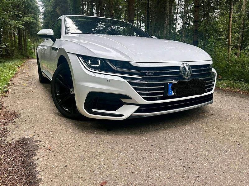 Weiß Gebraucht 2018 VW Arteon R-line Limousine | 16.999 € (Superpreis) - Bild 1/4