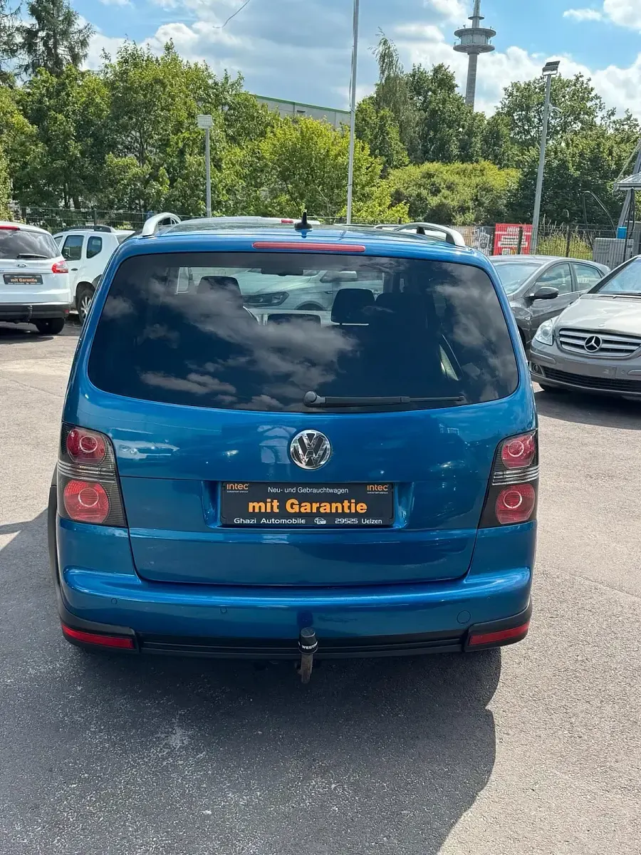 Gebraucht VW Touran Cross 140 PS (102 kW) 2007 Blau Van / Kleinbus