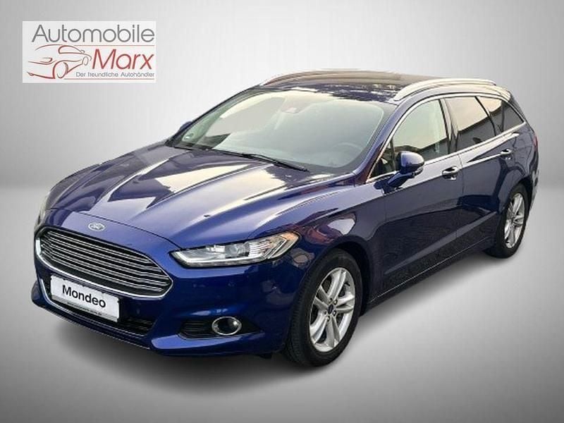 Gebraucht Ford Mondeo Titanium 150 PS (110 kW) 2017 Blau Kombi