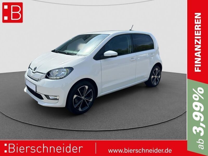 Weiss Gebraucht 2021 Skoda Citigo-e IV Style Kleinwagen | 13.450 € (Fairer Preis) - Bild 1/4