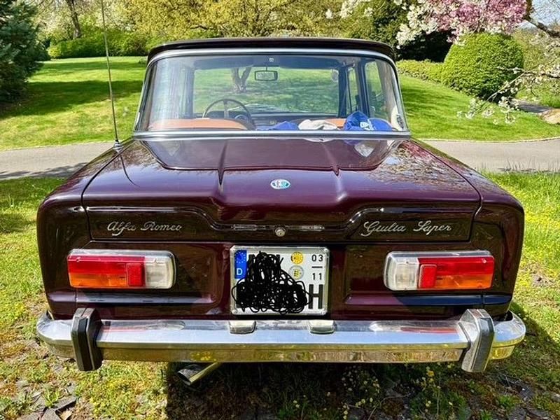 Gebraucht Alfa Romeo Giulia Super 98 PS (72 kW) 1970 Braun Limousine