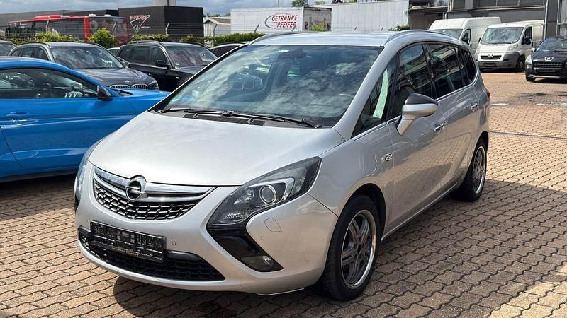 Silber Gebraucht 2012 Opel Zafira Tourer Van / Kleinbus | 4.999 € (Superpreis) - Bild 1/4