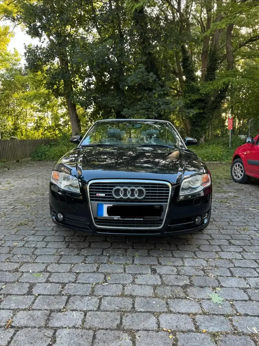 Gebraucht Audi A4 Cabriolet S-Line 140 PS (102 kW) 2007 Schwarz Cabrio