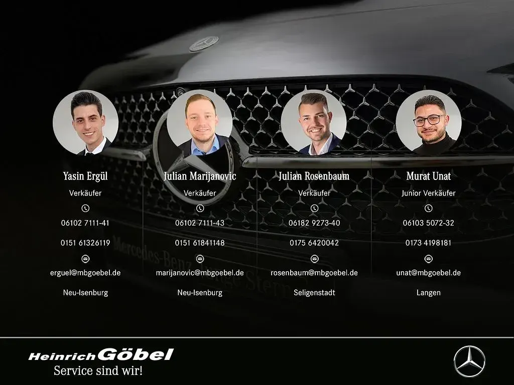 Gebraucht Mercedes GLC200 204 PS (150 kW) 2026 Silber SUV