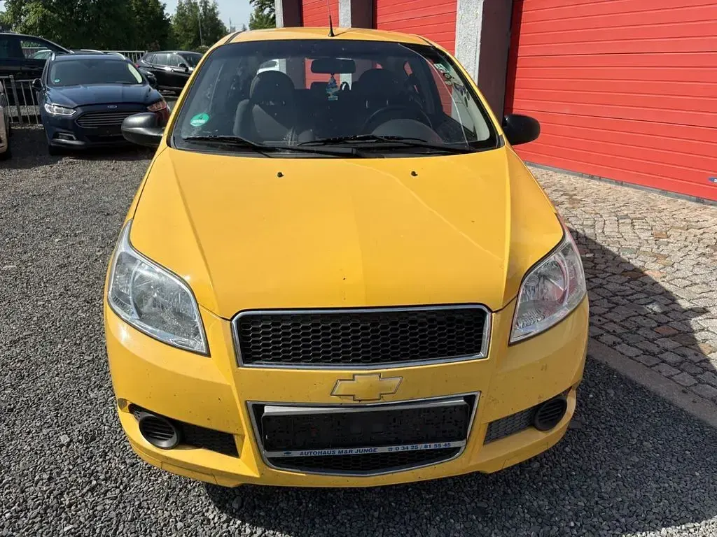 Gebraucht Chevrolet Aveo 84 PS (61 kW) 2009 Gelb Kleinwagen