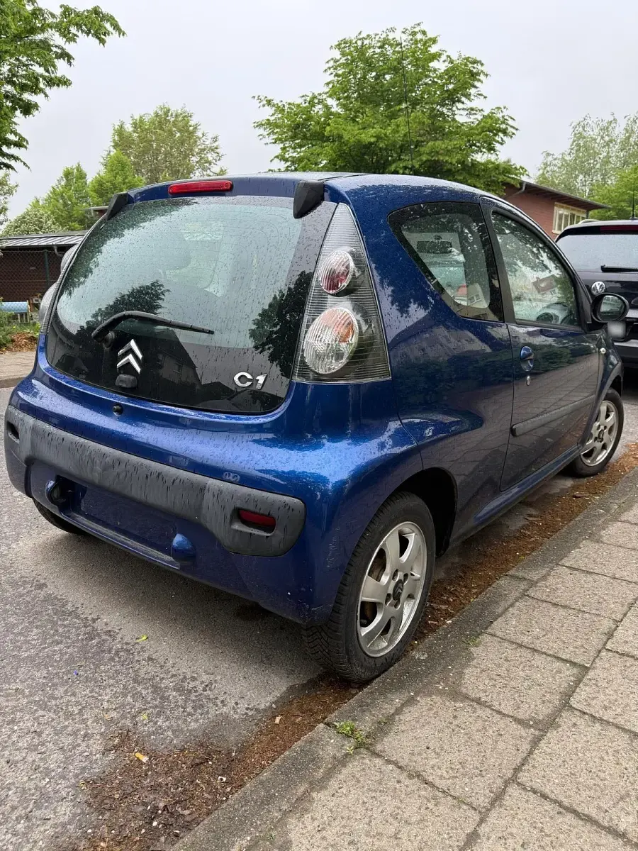 Gebraucht Citroën C1 68 PS (50 kW) 2007 Blau Kleinwagen
