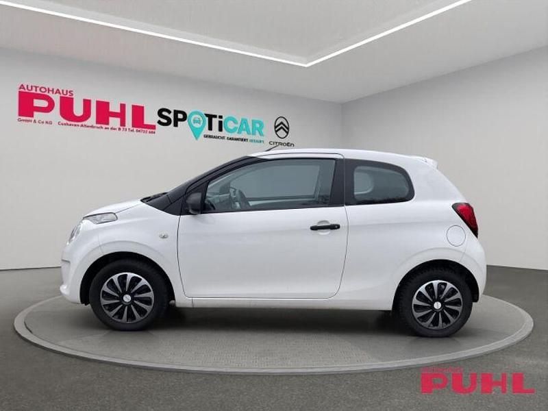 Gebraucht Citroën C1 69 PS (50 kW) 2014 Weiss 068/deckende lackierung Kleinwagen