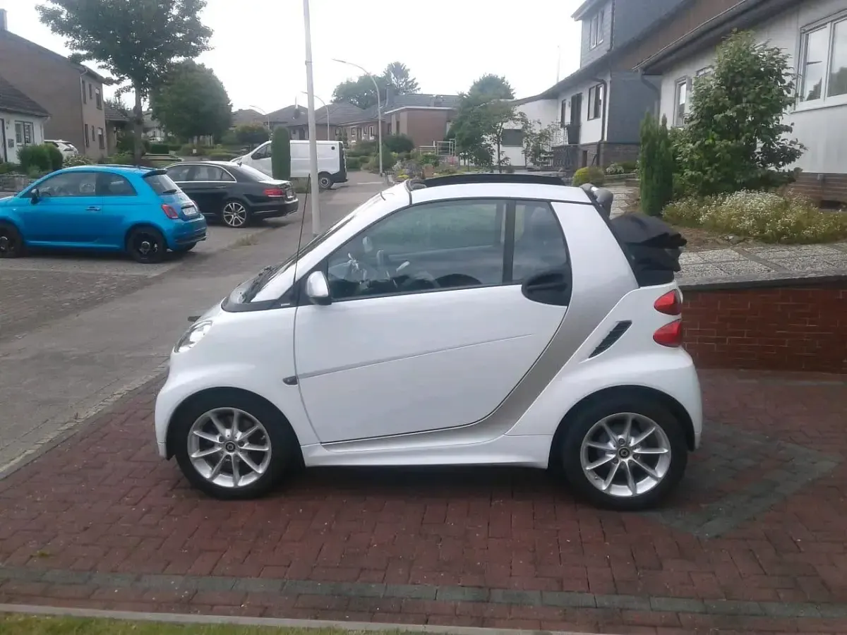 Używany Smart ForTwo Cabrio 71 KM (52 kW) 2014 Biały Kabriolet