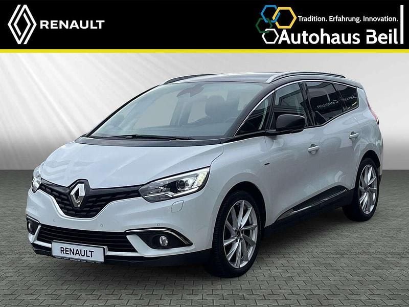 Gebraucht Renault Grand Scénic IV LIMITED 159 PS (116 kW) 2019 Weiss 369 + schwarz gne Van / Kleinbus
