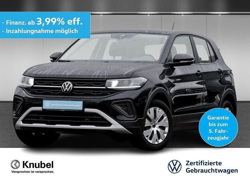 Gebraucht VW T-Cross 95 PS (69 kW) 2025 Schwarz SUV