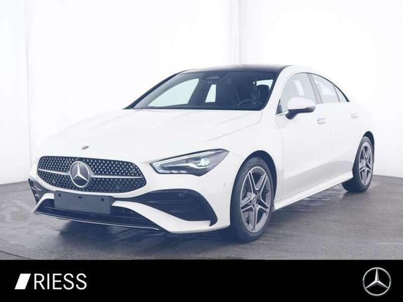 Unilack polarweiß Gebraucht 2024 Mercedes CLA200 Premium Coupé | 37.890 € (Fairer Preis) - Bild 1/4