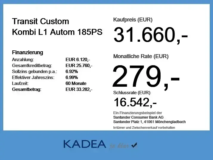 Second-hand Ford Transit Custom 185 CP (136 kW) 2021 Albastru Break