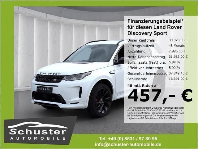 Weiss Gebraucht 2023 Land Rover Discovery Sport R-Dynamic SUV | 39.979 € (Superpreis) - Bild 1/4