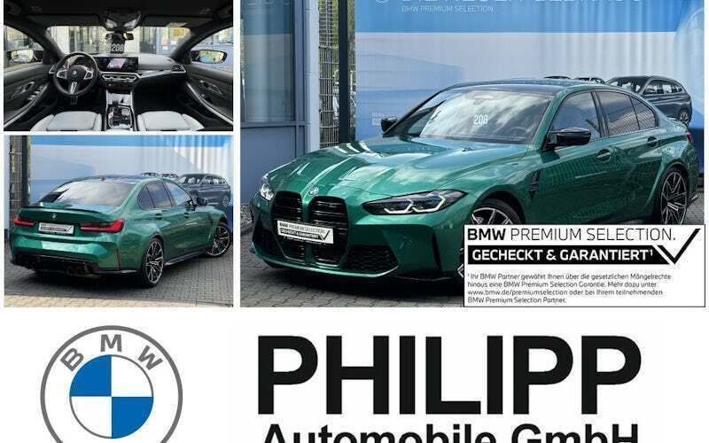 M isle of man grün metallic Gebraucht 2024 BMW M3 Competition Edition Limousine | 82.920 € (Guter Preis) - Bild 1/4