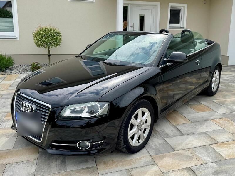 Schwarz Gebraucht 2010 Audi A3 Cabriolet Design Cabrio | 7.500 € (Fairer Preis) - Bild 1/4