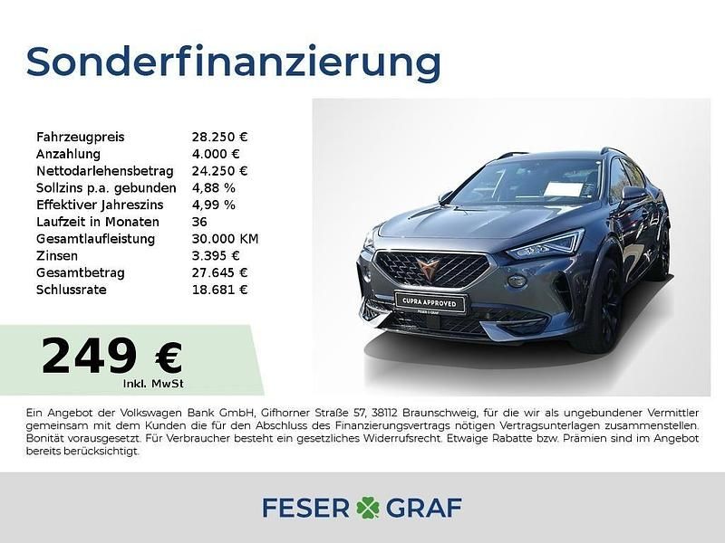 Gebraucht Cupra Formentor VZ 310 PS (228 kW) 2022 Magnetic grau metallic SUV