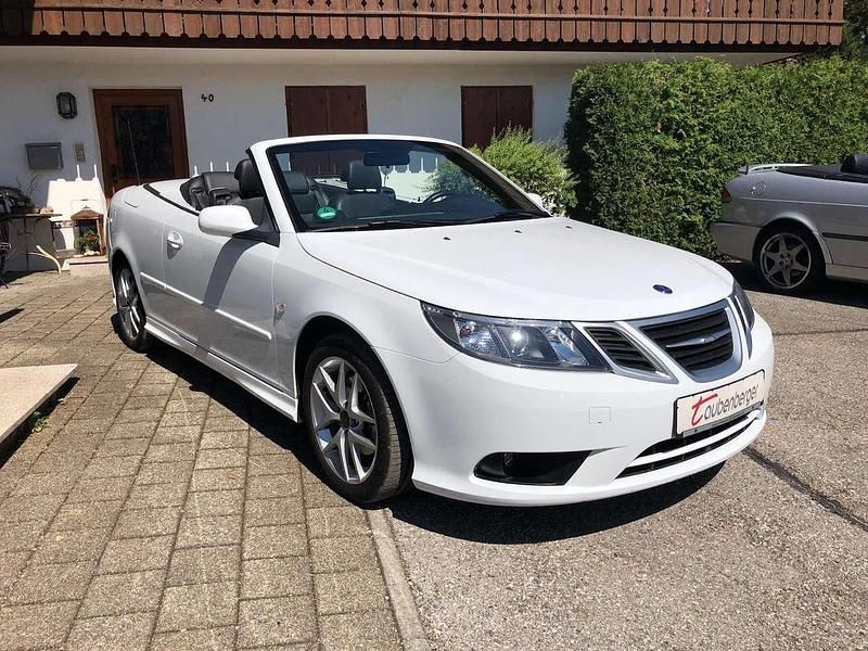 Gebraucht Saab 9-3 Cabriolet Vector 194 PS (142 kW) 2008 Arctic white Cabrio