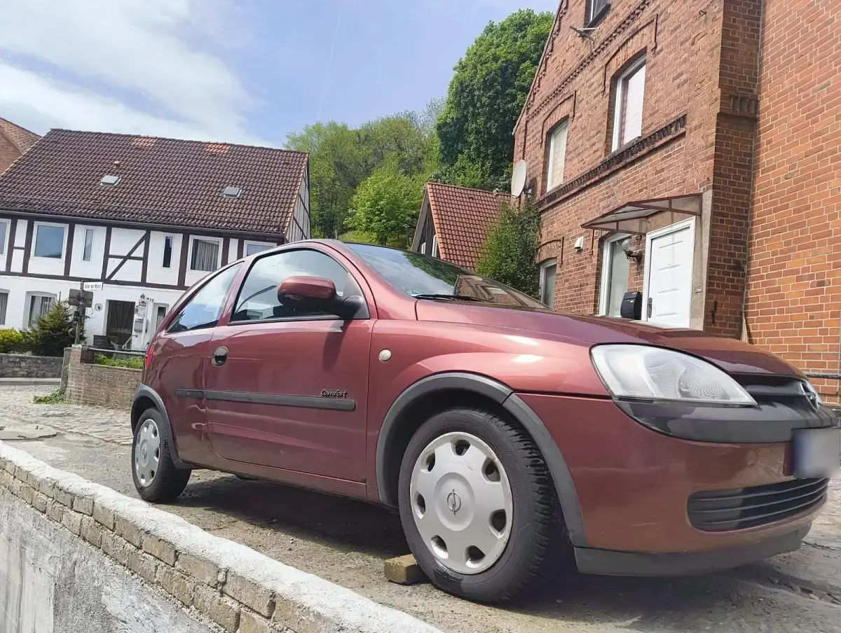 Brugt Opel Corsa 2001 Rød Hatchback