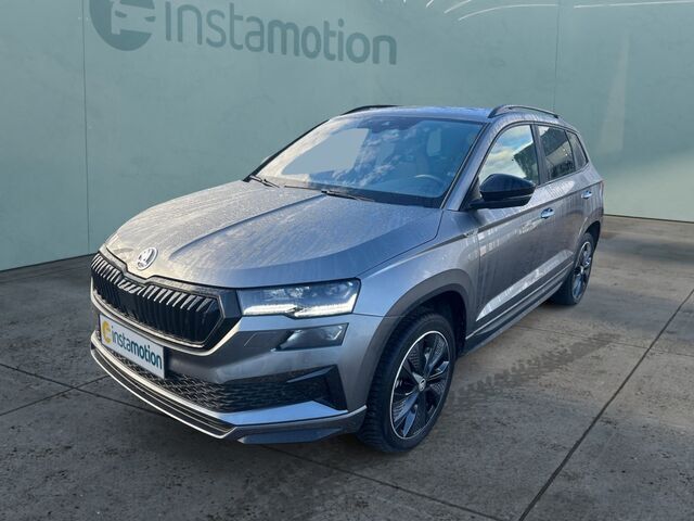 Gebraucht Skoda Karoq SportLine 150 PS (110 kW) 2024 Grau SUV