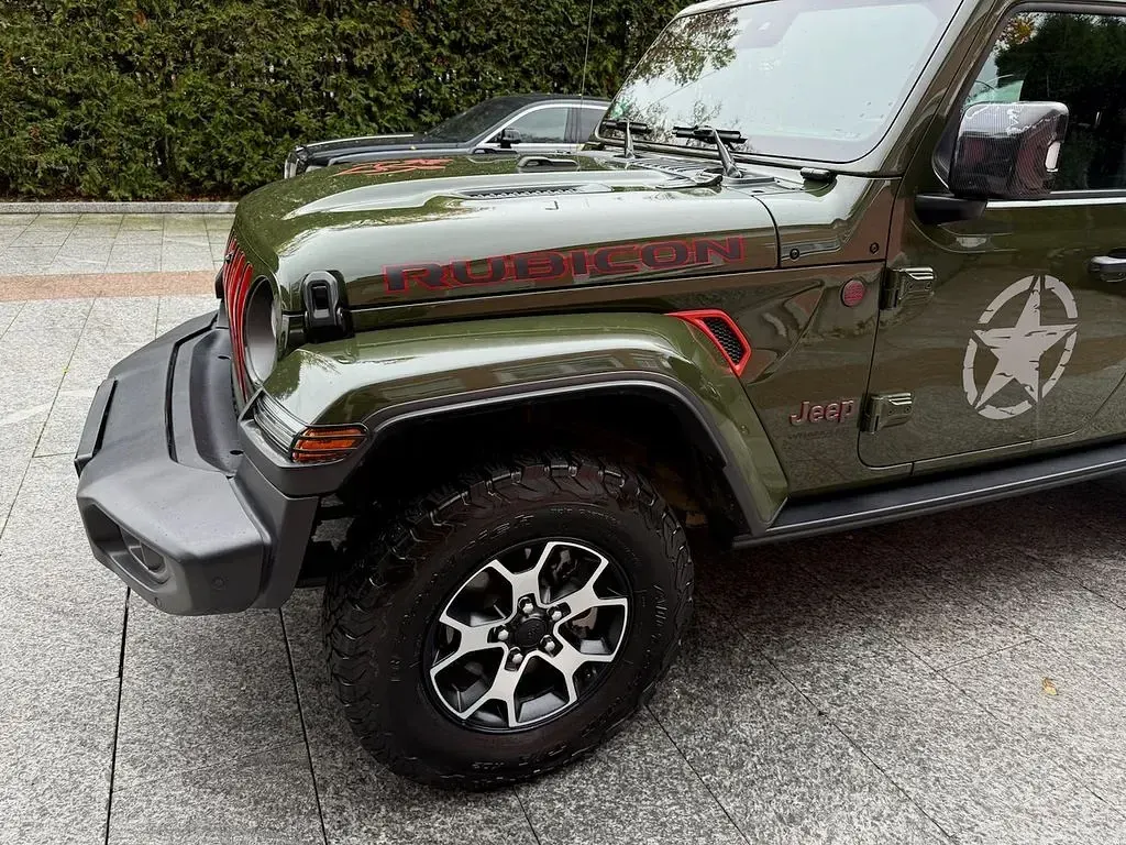 Gebraucht Jeep Wrangler Rubicon 272 PS (200 kW) 2021 Grün SUV