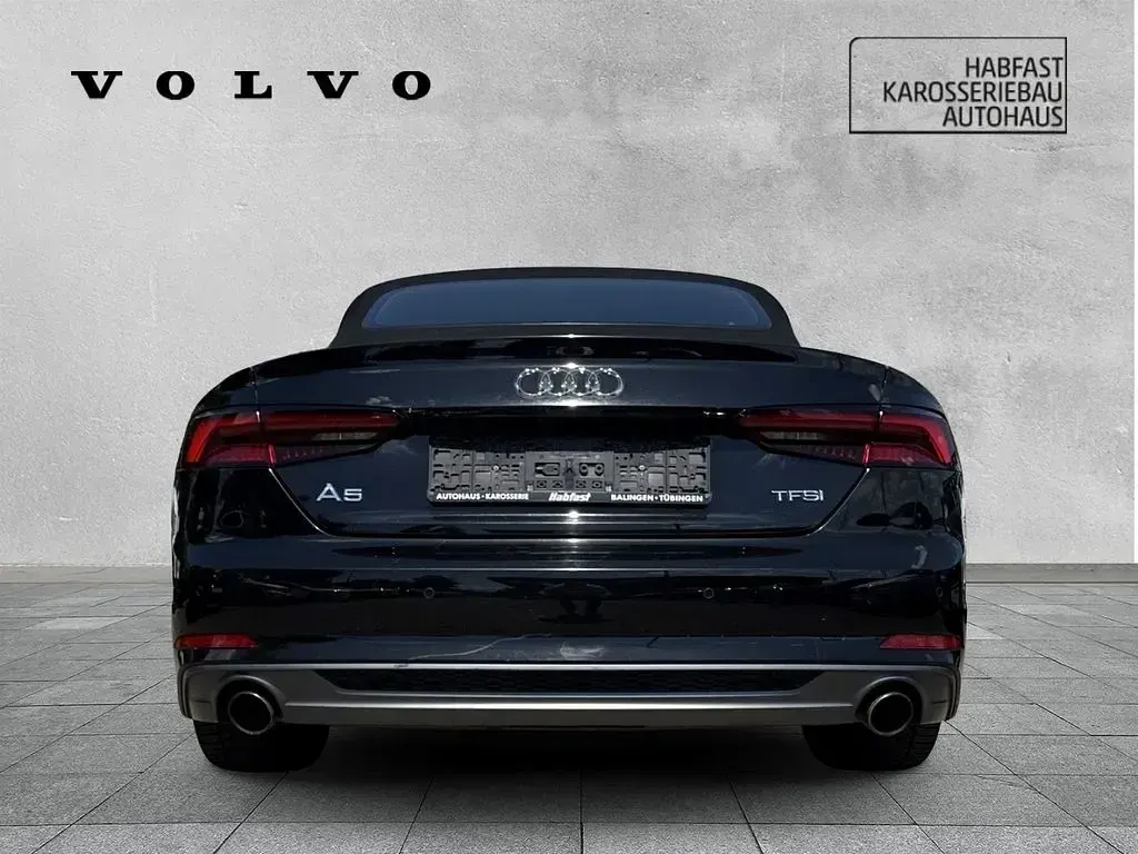 Gebraucht Audi A5 Cabriolet S-Line 190 PS (139 kW) 2018 Schwarz Cabrio