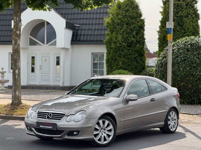 Silber Gebraucht 2008 Mercedes C180 Coupé | 4.790 € (Guter Preis) - Bild 1/4
