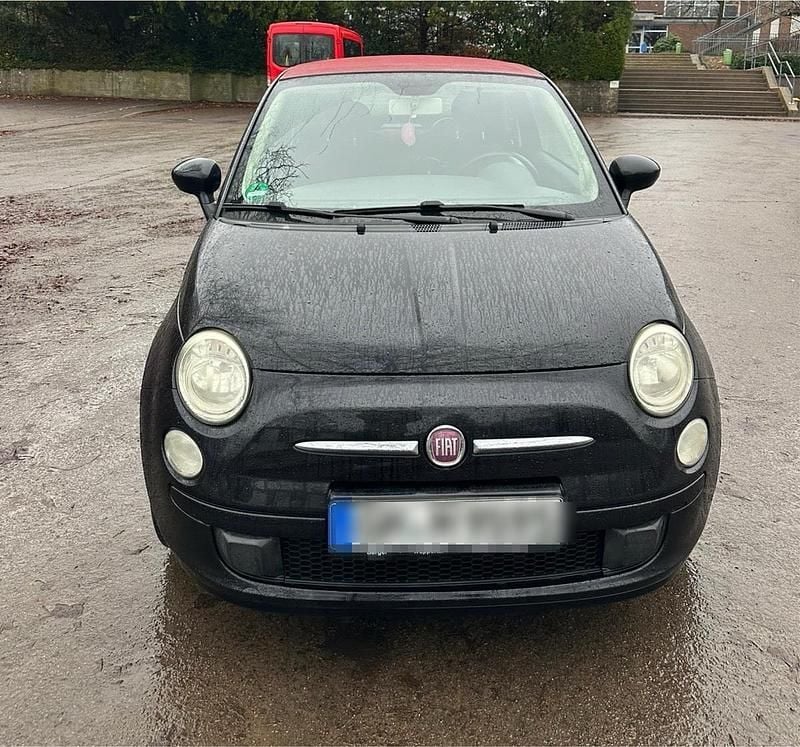 Schwarz Gebraucht 2011 Fiat 500C Cabrio | 4.800 € (Fairer Preis) - Bild 1/4