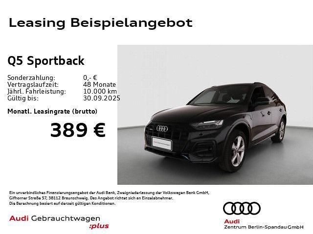Schwarz Gebraucht 2025 Audi Q5 Sportback Ambiente SUV | 47.920 € (Superpreis) - Bild 1/4